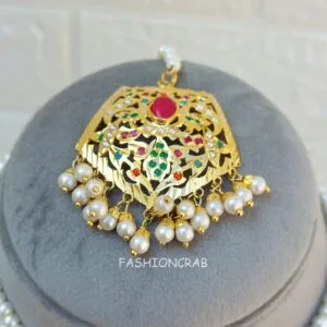 Surveen Jadau Jewellery Multicolor