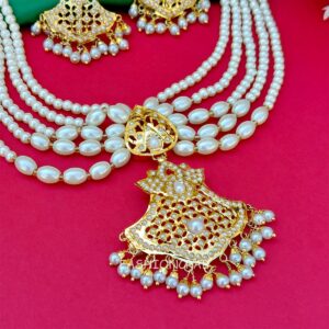 Bani Navratna Jewellery White
