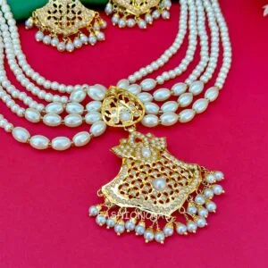 Bani Navratna Jewellery White