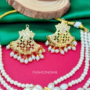 Bani Navratna Jewellery White