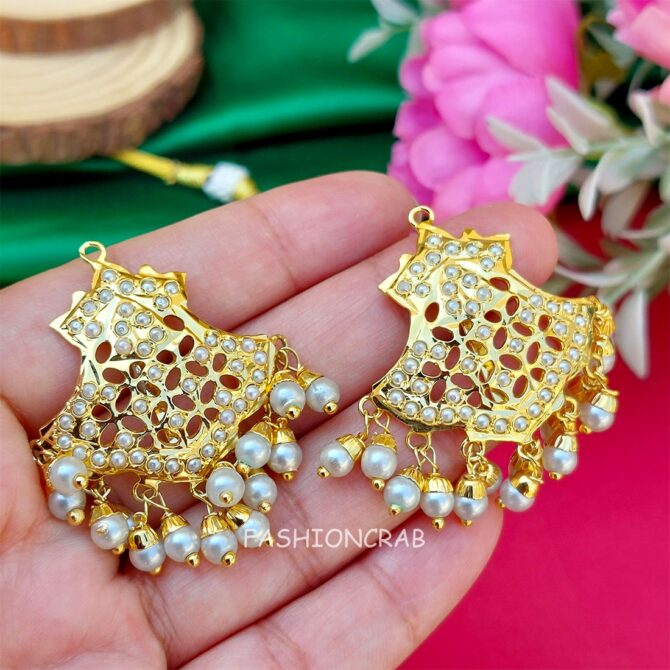 Bani Navratna Jewellery White