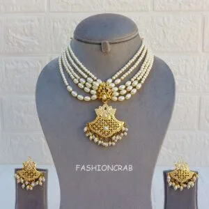 Bani Navratna Jewellery White