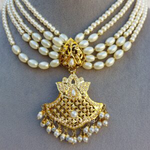 Bani Navratna Jewellery White