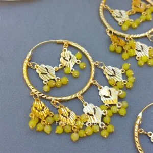Bani Punjabi Earring with Tikka Set of 2