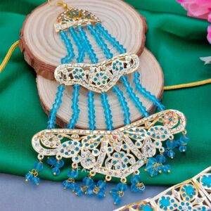 Bridal Jewellery Set Blue
