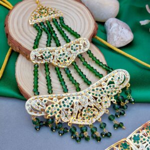 Bridal Jewellery Set Green