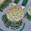 Bridal Jewellery Set Green 03 Bridal Jewellery Set Green