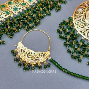 Bridal Jewellery Set Green