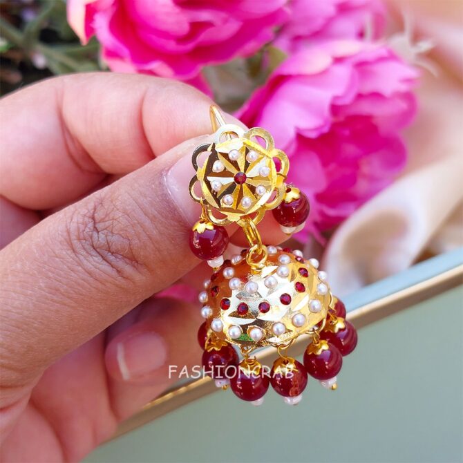 Isha Jhumka Set of 2