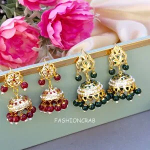 Isha Jhumka Set of 2