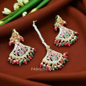 Jadau Maangtikka Set