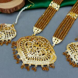 Katrina Long Necklace Golden