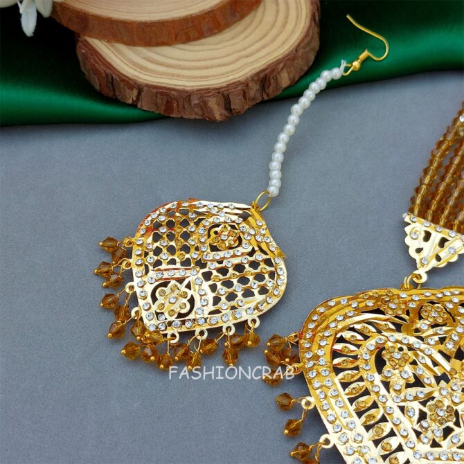 Katrina Long Necklace Golden