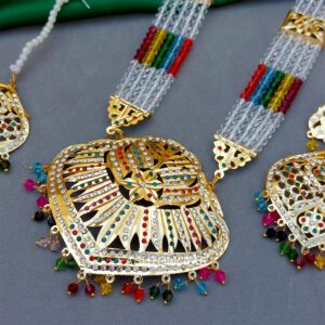 Katrina Long Necklace Multicolor