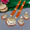 Katrina Long Necklace Orange Katrina Long Necklace Orange