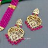 Katrina Long Necklace Pink