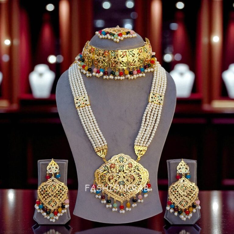 Multicolor Tania Punjabi Jewellery