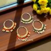 Punjabi 2 Set of Earrings-08 Punjabi 2 Set of Earrings