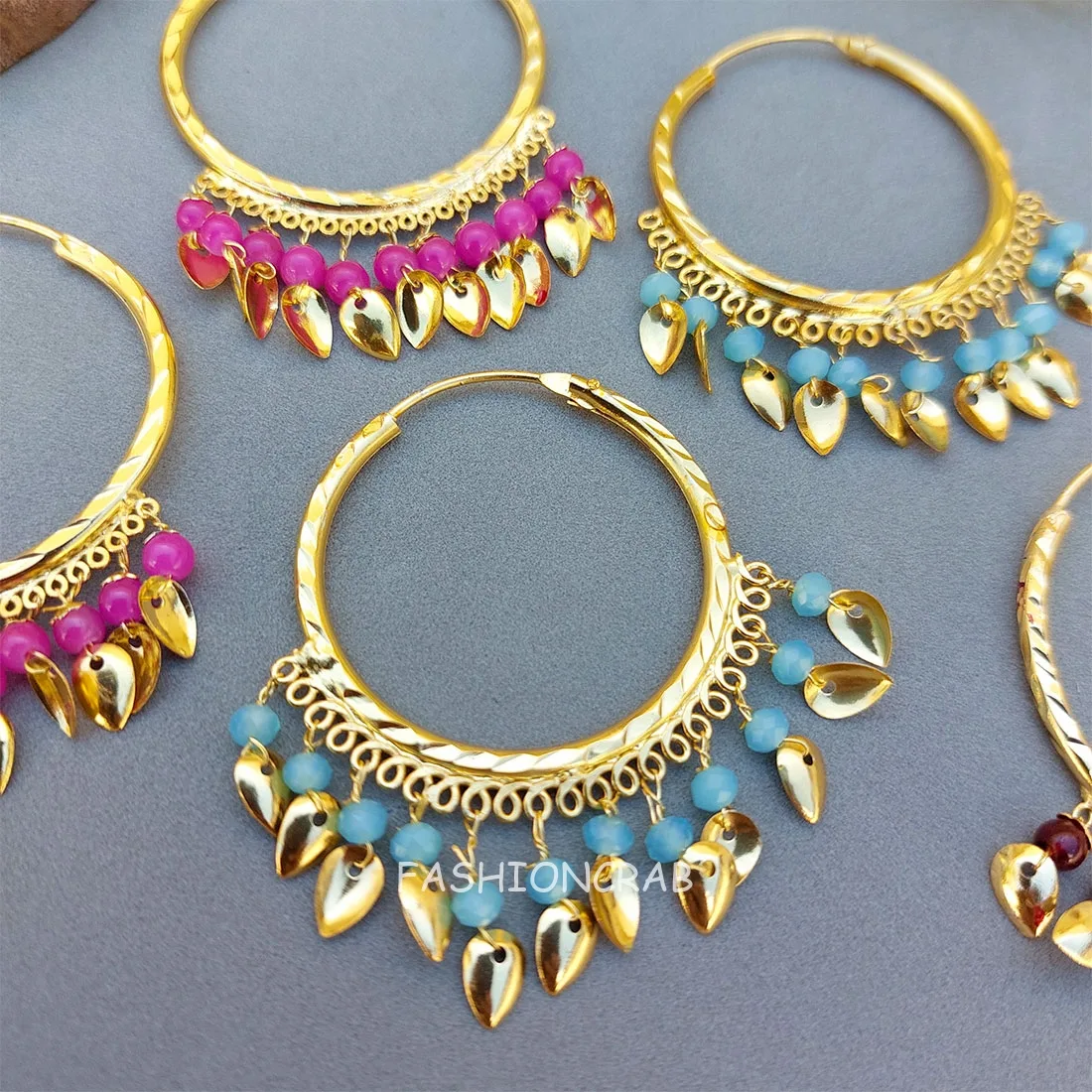 Punjabi 3 Set of Earrings