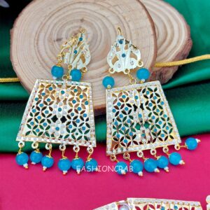 Rehana Jadau Jewellery Blue