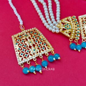 Rehana Jadau Jewellery Blue