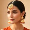 Sitara Traditional Jhumka Orange