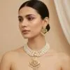White Bani Punjabi Jewellery