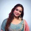 Big Pink Kundan Earrings