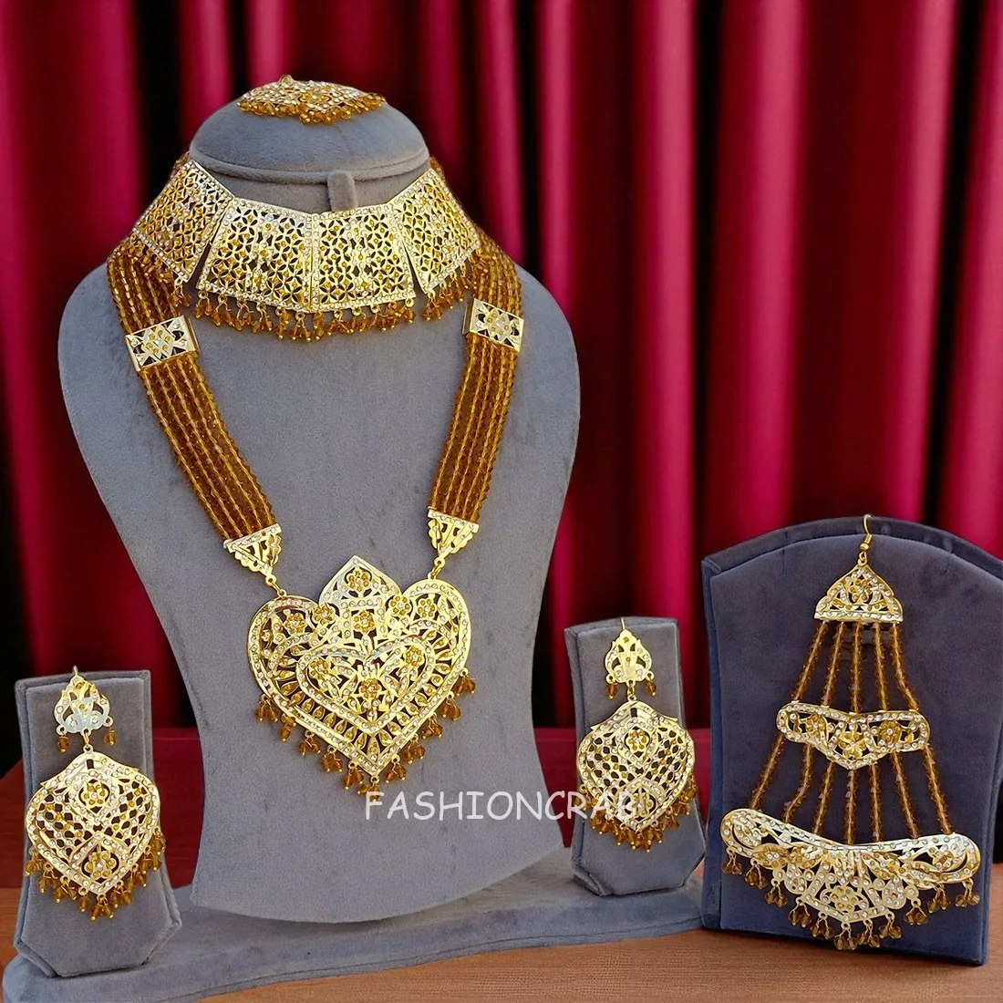 Champagne Color Mannat Punjabi Jewellery