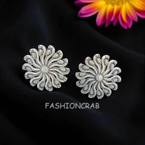 Inayat Oxidised Earrings for Saree