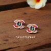 Multicolor Anti Tarnish Stud Earrings-03 Multicolor Anti Tarnish Stud Earrings