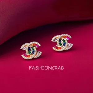 Multicolor Anti Tarnish Stud Earrings