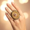 Cocktail Ring for Women - Green