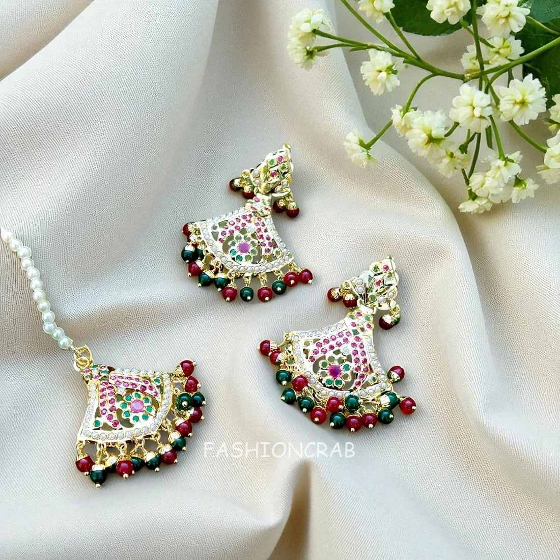 Jadau Maangtikka Set-06