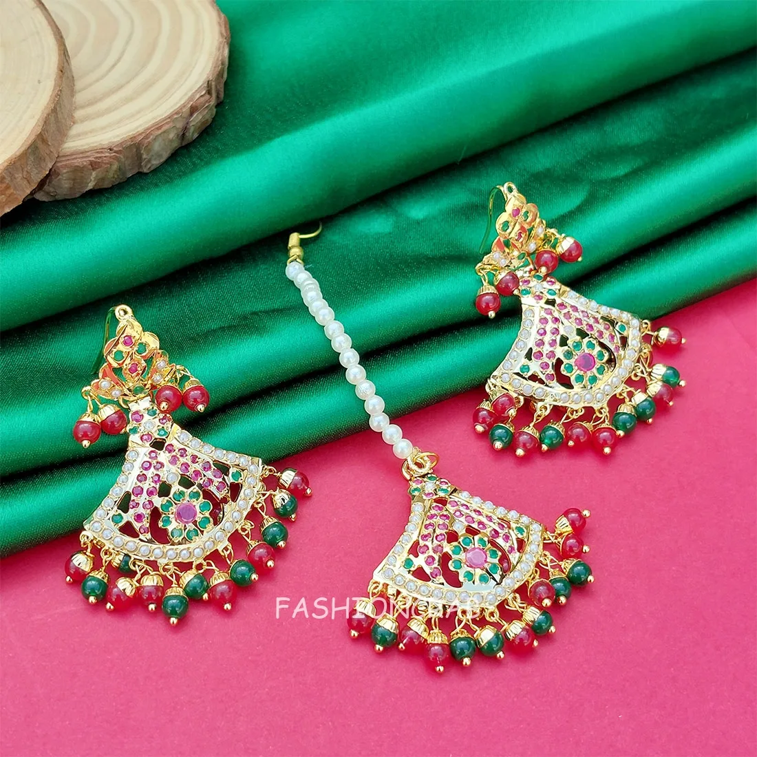 Jadau-Maangtikka-Set