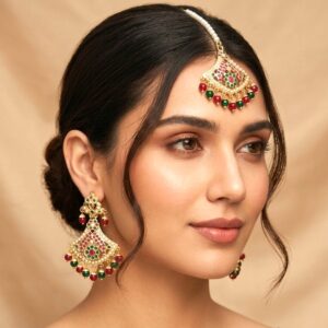 Jadau Maangtikka Set