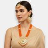 Katrina Orange Long Punjabi Jewellery Katrina Orange Long Punjabi Jewellery