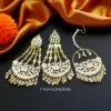 Pipal Patti Earrings with Tikka