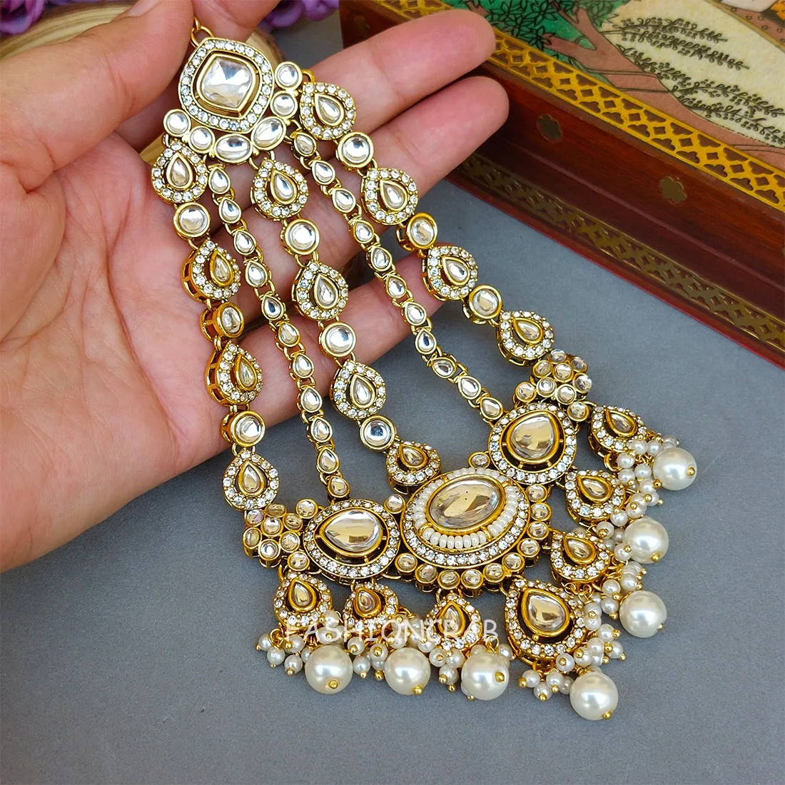 Aashi Kundan Passa for Bride