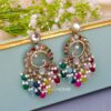 Aavya Chandbali Earrings Multicolor