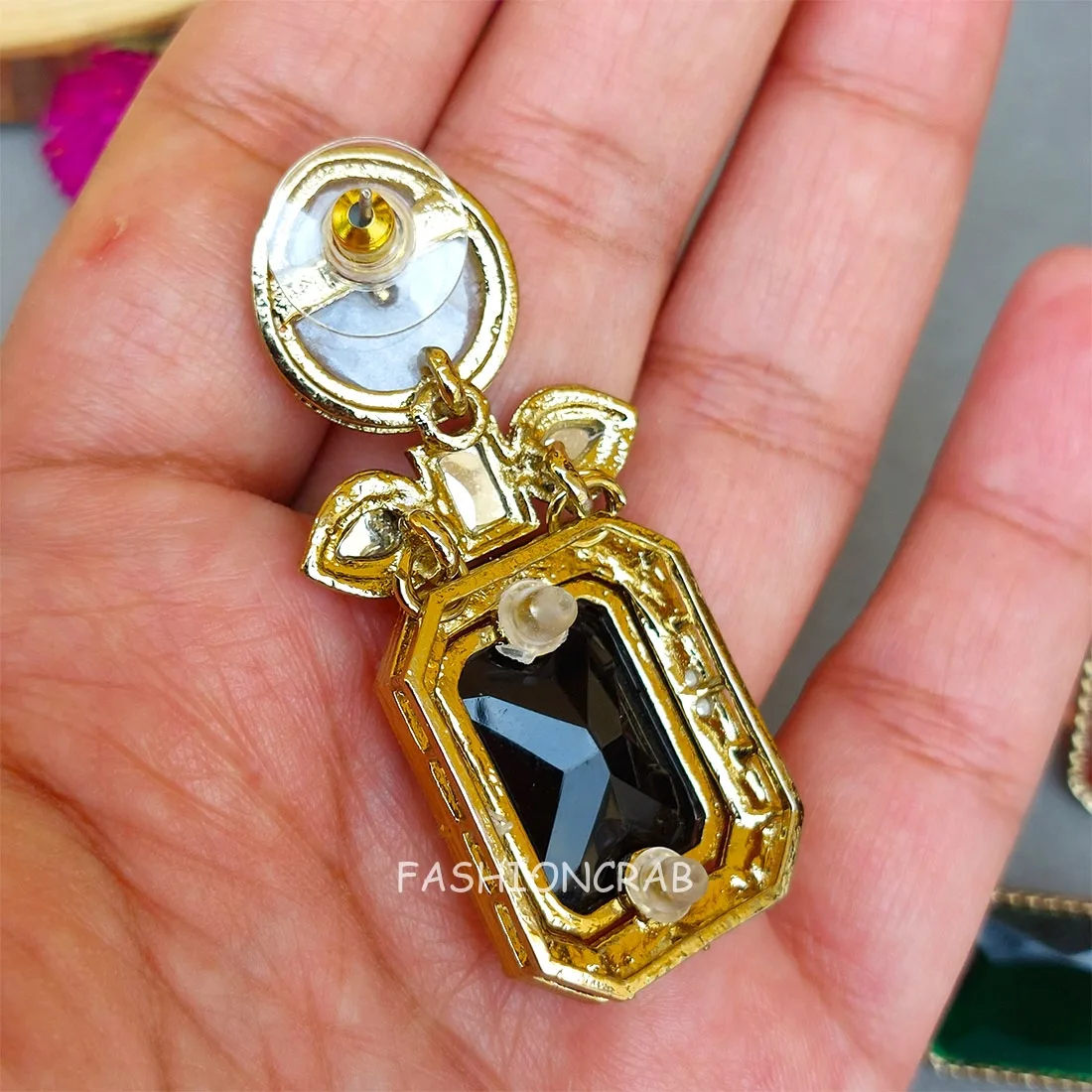 Changeable Earrings with Stone