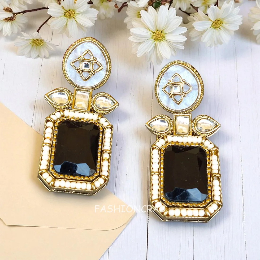 Changeable Earrings with Stone