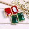 Changeable Earrings with Stone-12 Changeable Earrings with Stone