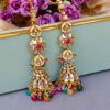 Eshita Earrings with Chain Multicolor
