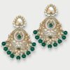Falak Earrings for Green Saree-07 Falak Earrings for Green Saree