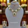 Kareena Green Kundan Set