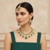 Necklace for Green Saree