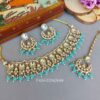 Pari Kundan Choker Set Blue Pari Kundan Choker Set Blue