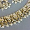 Pari Kundan Choker Set White-02 Pari Kundan Choker Set White