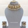 Pari Kundan Choker Set White-05 Pari Kundan Choker Set White